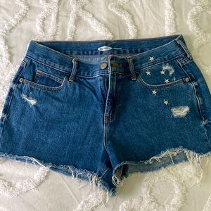 Old Navy Boyfriend Denim Shorts